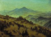 Caspar David Friedrich Landschaft mit dem Rosenberg in der bohmischen Schweiz china oil painting artist
